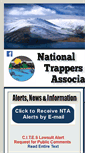 Mobile Screenshot of nationaltrappers.com